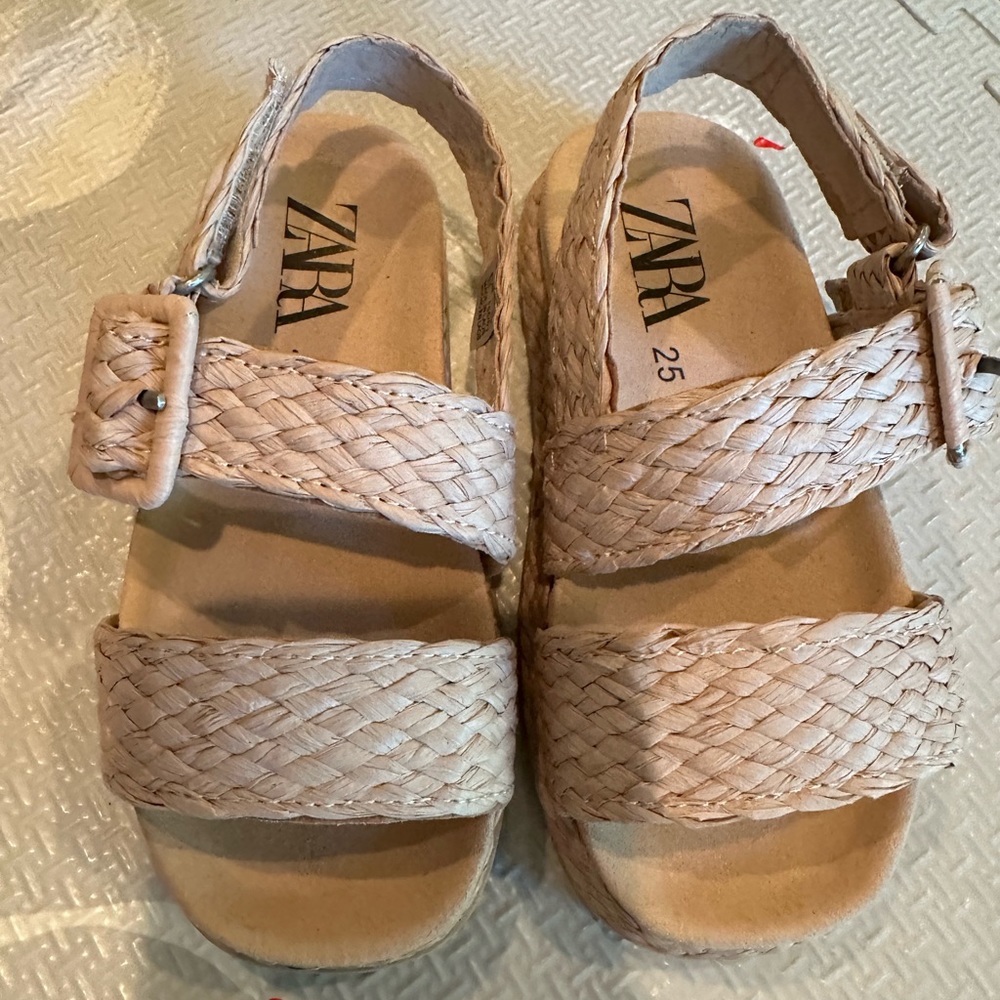 Zara toddler girls sandals